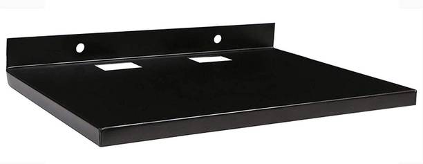 Preha The Smart Choice Set top Box Stand/ Remote Stand/ DTH Stand (Metal - Set of 1, Medium Size) Iron Wall Shelf