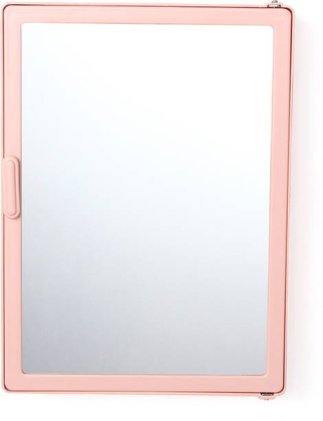 Zahab Bathroom cabinet with mirror Plastic Wall Shelf
