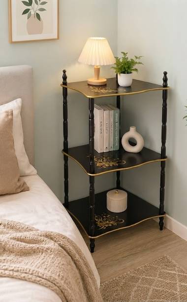 DPH 3 SHELF WC Wooden Wall Shelf