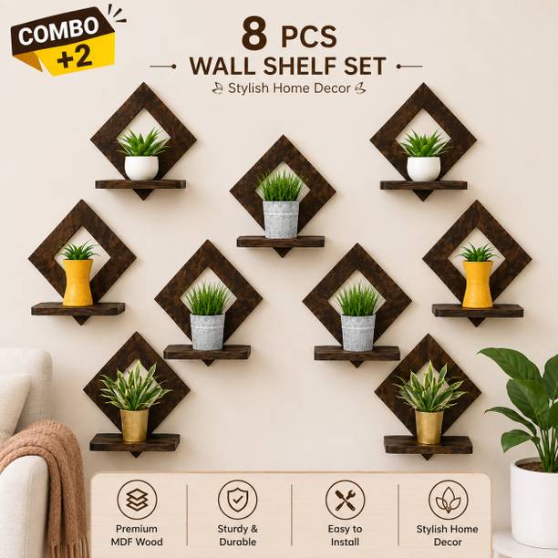 mahaveer kart square set of 8 pcs Pack of 8