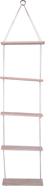FDIJUR Wood Wall Mount Rope Hanging Floating Rack Shelves for Home Wooden Wall Shelf Wooden Wall Shelf