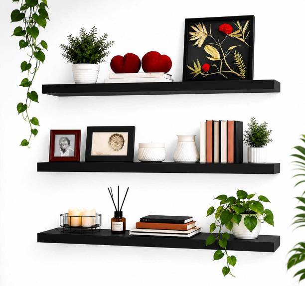 AM MASTER Wooden Wall Shelf