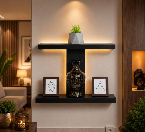 STUBBORNN STUBBORNN T Shape Floating Wall Shelf Tree Shape Floting Wall Shelf MD