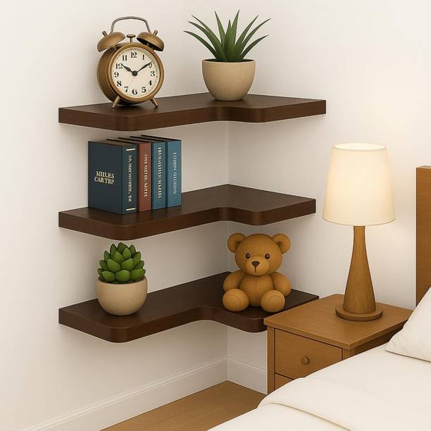 Hawari enterprises wall shelves Wooden Wall Shelf