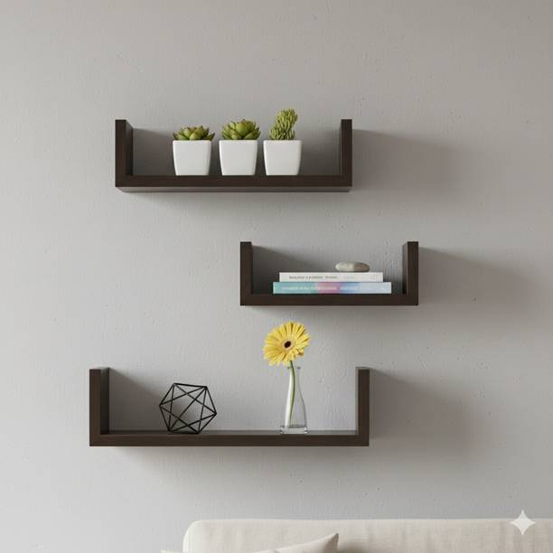 parasarora best rack by poojawoodenarts MDF (Medium Density Fiber) Wall Shelf