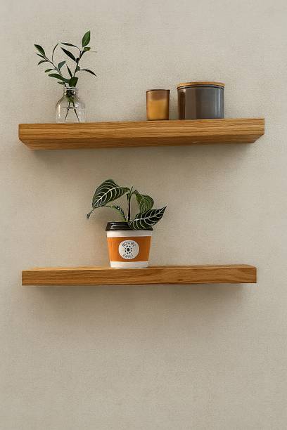 PULVISH ENTERPRISES 18X6X2BP-385 Wooden Wall Shelf
