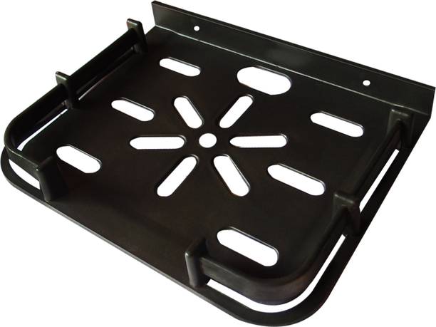onum Wall Mount Set Top Box Stand/DVR Stand/DTH Stand/ Setup Box Stand Plastic Wall Shelf