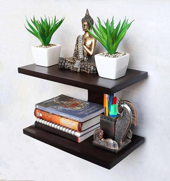 KABINET home decor items set top box stand wall stand Wall Shelves Wooden Wall Shelf Wooden Wall Shelf