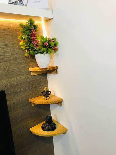 Khuscraft Khuscraft Pine Wooden Wall Shelf