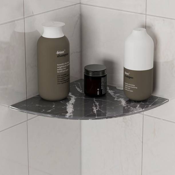 ModDwell Digital Glass with out Railing Glass Wall Shelf
