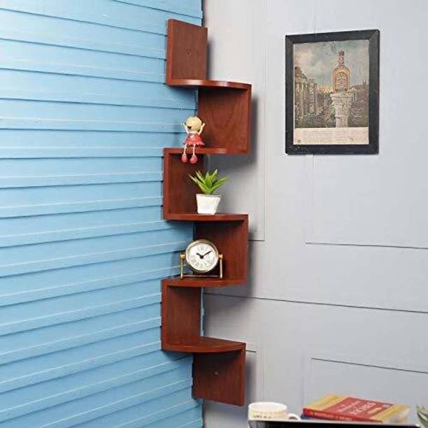 Annu Handicrafts VVJGHGXGTD Wooden Wall Shelf