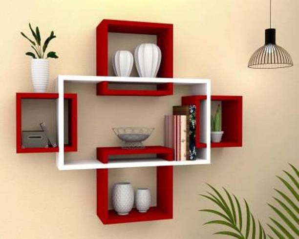 NATIONALDECOR INTERWTRD5 Wooden Wall Shelf