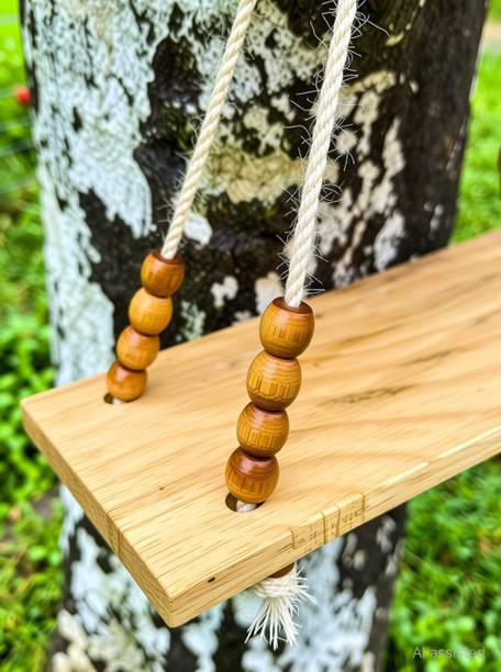 NIDAHANDICRAFT Macrame Wall Hanging Wooden Shelf Floating Rack Shelves for Bedroom Living Room Wooden Wall Shelf