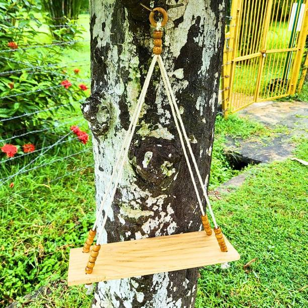 NIDAHANDICRAFT Macrame Wall Hanging Wooden Shelf Floating Rack Shelves for Bedroom Living Room Wooden Wall Shelf