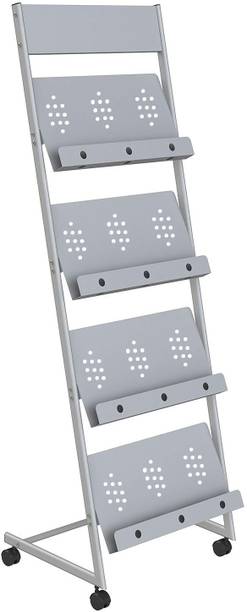 PATHOS INDIA magazine brochure catalogue display stand for office hospital school Floor Standing Magazine Holder