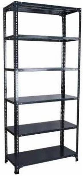 Rackchahiya Angle CRC Sheet 6 Shelves Multipurpose Storage Dimension 12X24x77' Luggage Rack