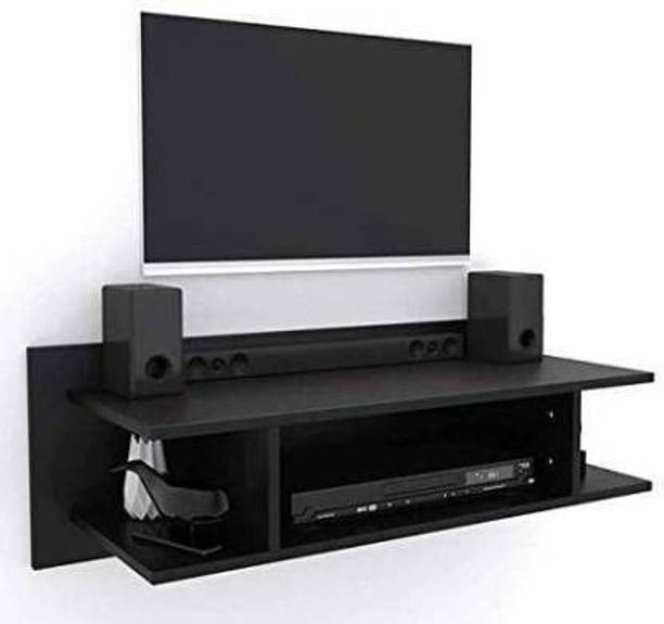 Shanhandicrafts Set up box stand MDF Wall Wifi stand Wall hanging mounted floating MDF (Medium Density Fiber) Wall Shelf