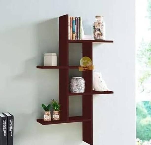 AmiFullshine wooden wall shelf wall hanging wall decor mounted floating Wooden Wall Shelf