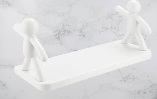HANGZY Wall Hanging Bathroom Storage , Floating Wall Shelf nrs10.2147 Plastic Wall Shelf