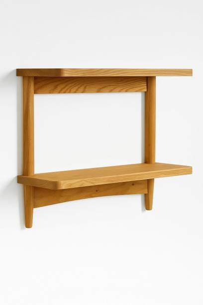 GAC OAKLIFT WALL MOUNT SHELF Wooden Wall Shelf