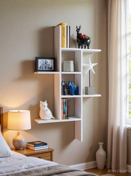 AmiFullshine Wooden Wall Shelf