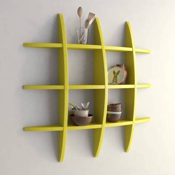 NATIONALDECOR EGTAg4885 Wooden Wall Shelf