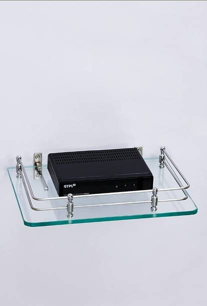 Mura GLASS WALL MOUNT 002 Glass Wall Shelf