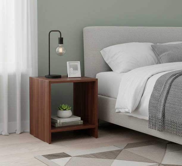 TheGoodLuck Modular Bed Side Table Small Size Engineered Wood Bedside Table
