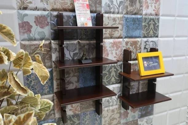 Hindwood Wooden Wall Shelf