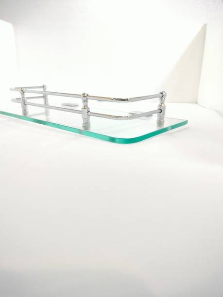 NOKONA Premium glass shelf 15x6 Glass Wall Shelf