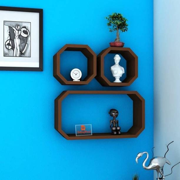 Hindwood wooden wall shelf Wooden Wall Shelf