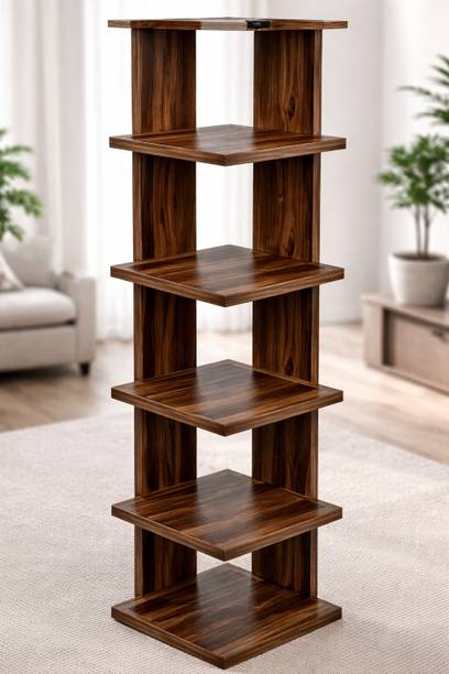 RK Modular Furniture Engineered Wood Open Book Shelf