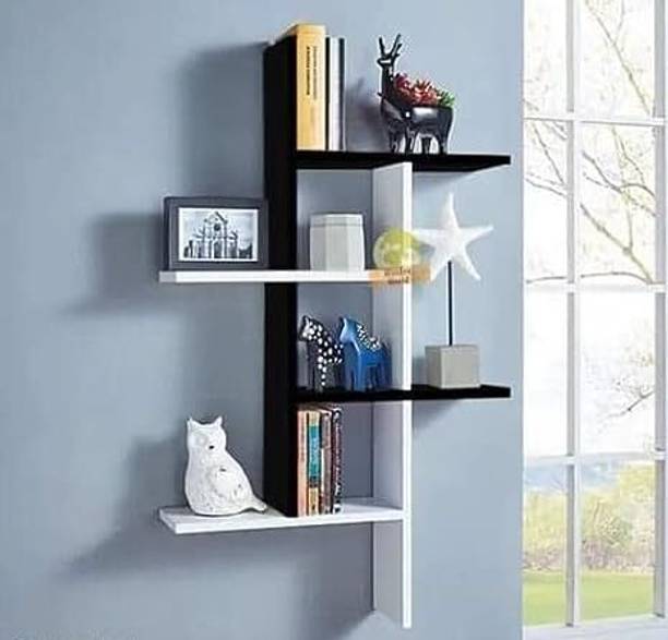 AmiFullshine wooden wall shelf wall hanging wall decor mounted floating Wooden Wall Shelf