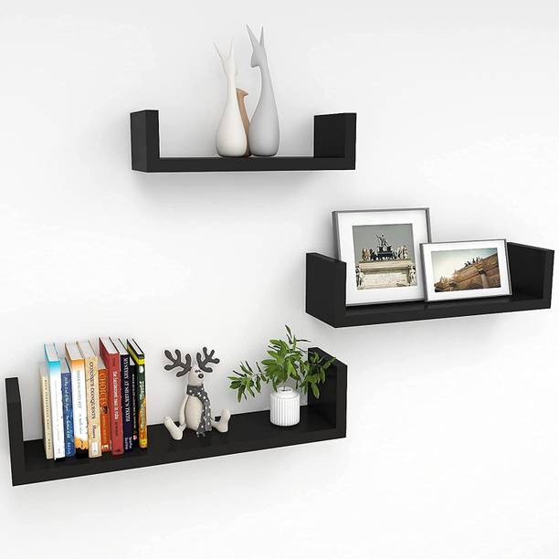 UHUD CRAFTS Wooden Wall Shelf