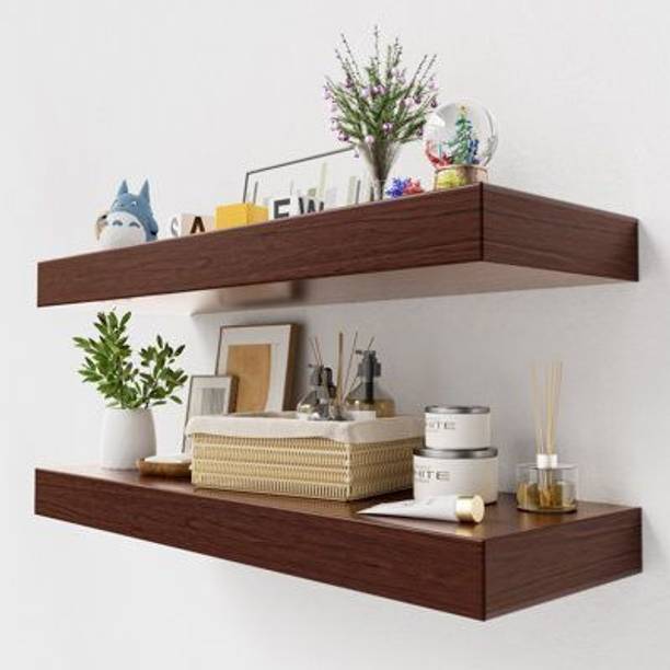 WOOD 49 20x6x2BP-161 Wooden Wall Shelf