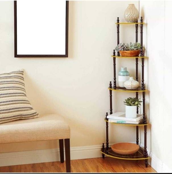 AJ interiors AJRS-01 Wooden Wall Shelf