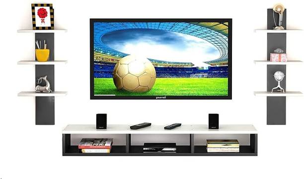 Dime Store Dime Store Wooden Wall Mounted TV Unit for Living Room, TV Cabinet for Wall Solid Wood TV Entertainment Unit