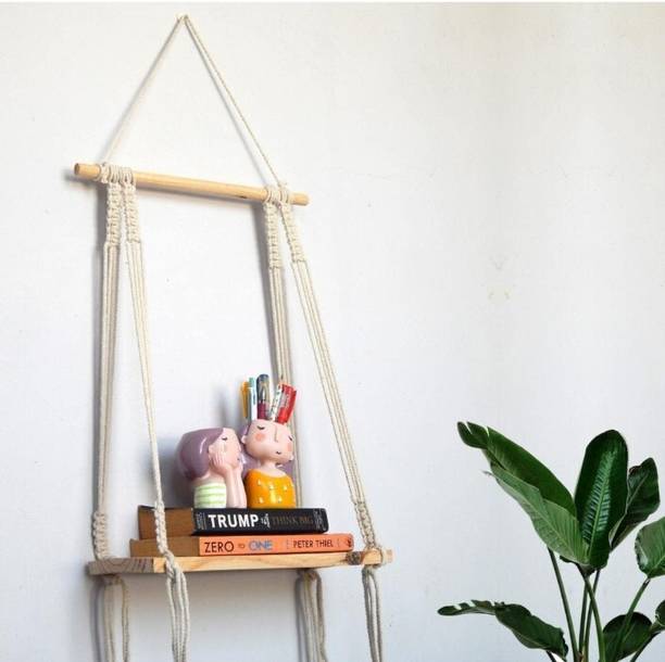 Subhan K27 Wooden Wall Shelf