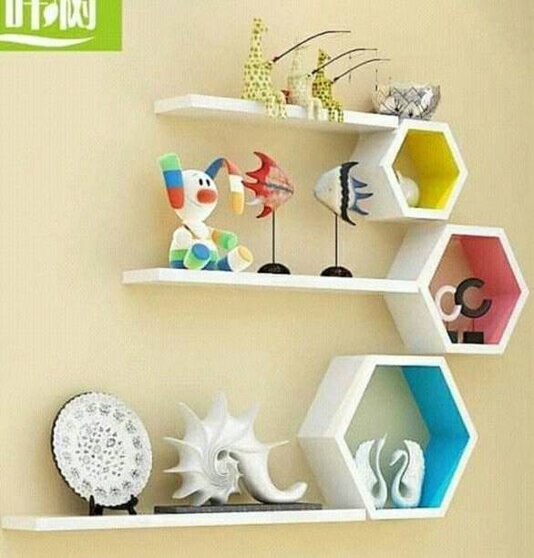 Hindwood wooden wall self Wooden Wall Shelf