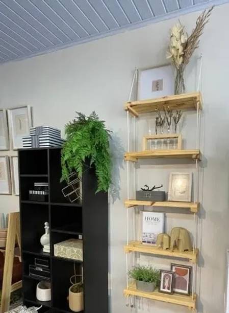 GJ33CART Wooden Wall Shelf