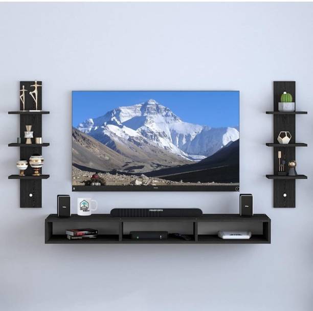 LIBRATRADER TV Cabinet for Bedroom Engineered Wood TV Entertainment Unit