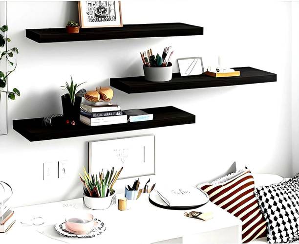 Xtenshion Crafts Wall Shelves | Modern Décor Display Rack for Home & Office Wooden Wall Shelf