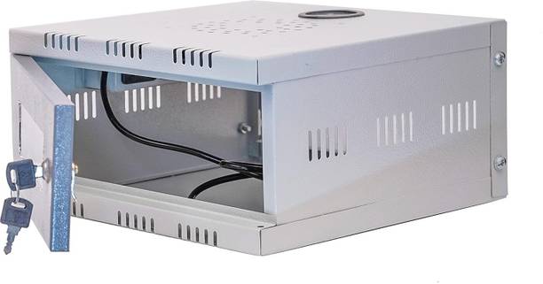 Aarvexa 1U CCTV Cabinet Box/DVR Rack Wall Mount with Lo...