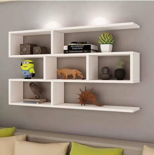 TheGoodLuck Wooden Floating Shelf for Wall , wall cabinet , wall shelves Particle Board Wall Shelf