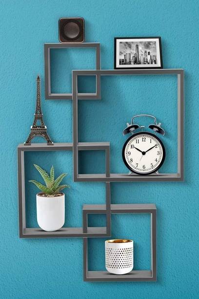 Mark Wood Wooden Wall Shelf