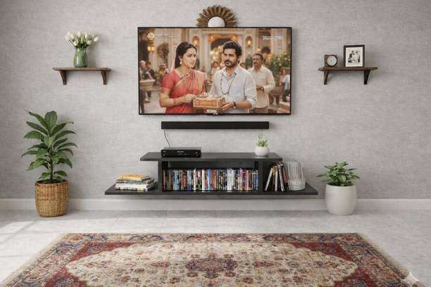parasarora best rack by poojawoodenarts MDF (Medium Density Fiber) Wall Shelf