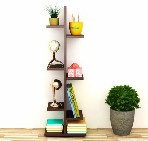 ANIKAA Liam Engineered Wood Open Book Shelf