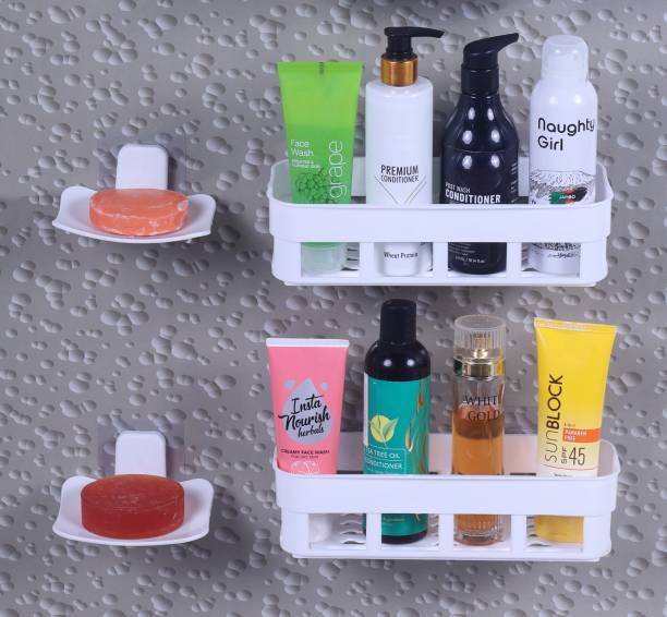 CHIFICA Store Daily Product Wall Mount Shelf And curve Soap Dish