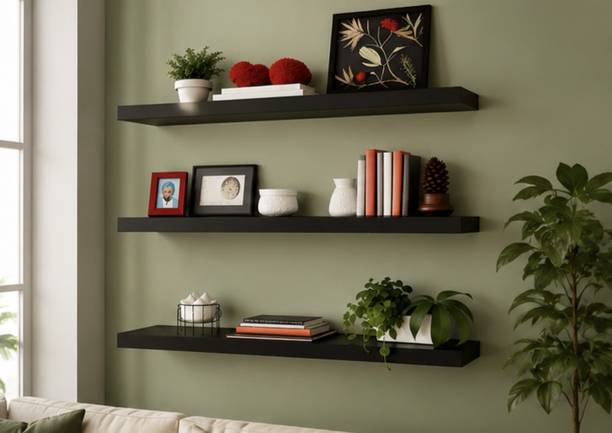 Anmol Walia Handicrafts 111111 MDF (Medium Density Fiber) Wall Shelf