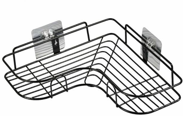 SteelHaven Wall Mounted Hanging Storage Holder Bathroom Shower Caddy Stainless Steel Wall Shelf